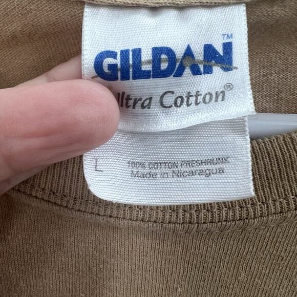 Vintage Wide Spread Panic 2008 Tour Graphic Band Cropped T-Shirt Mens Large - Picture 5 of 5